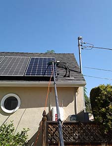 solar panel cleaning